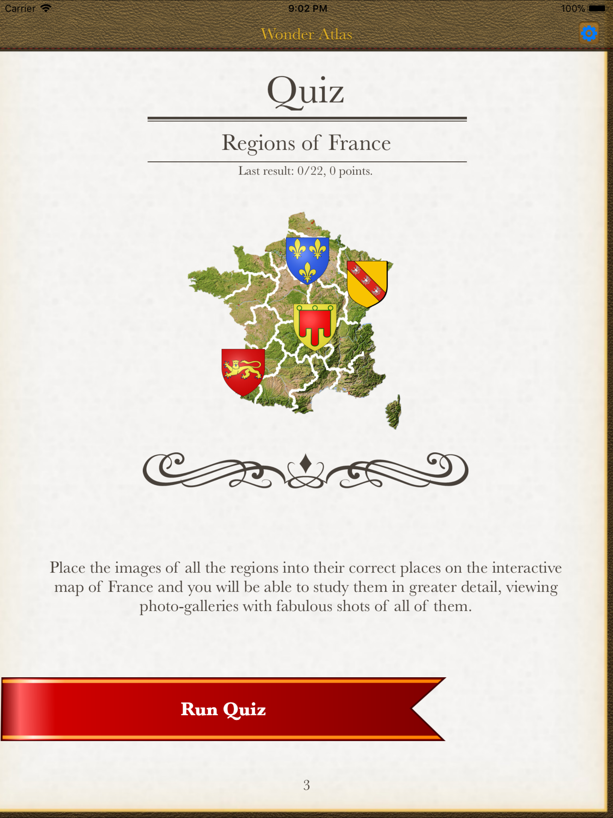 France. The Wonder Atlas Quiz
