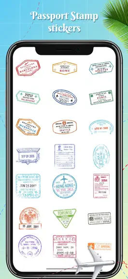 Game screenshot Passport Stamps World Sticker apk