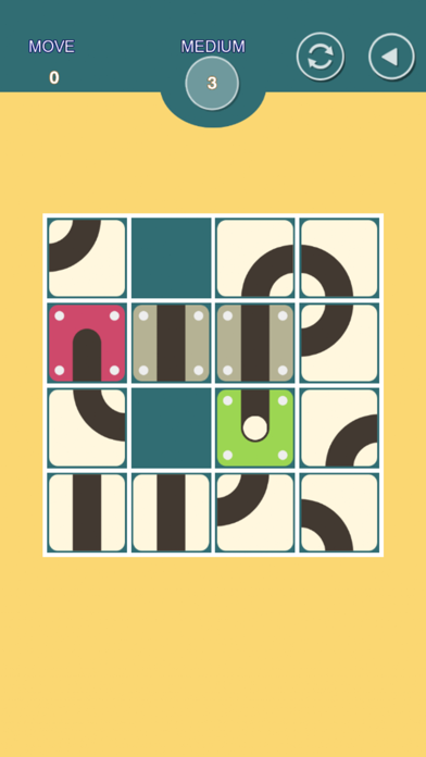 Unroll Ball Puzzle Screenshot