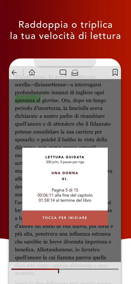 QuickReader - Lettura guidata