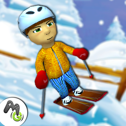 Crazy Snow Surfer SKI SAFARI icon