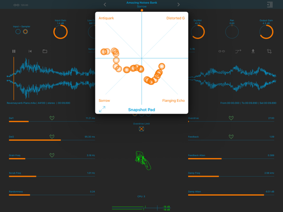 Dedalus - Delay Audio Mangler iPad app afbeelding 4