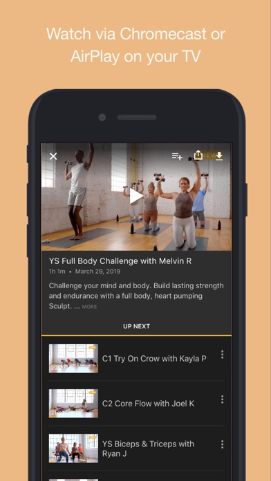 CorePower Yoga On Demand Screenshot