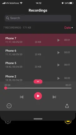 Voice Recorder Plus App iPhone image 3