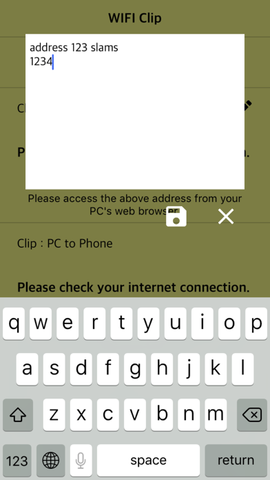 Screenshot #3 pour WIFI Clip - Send Clipboard