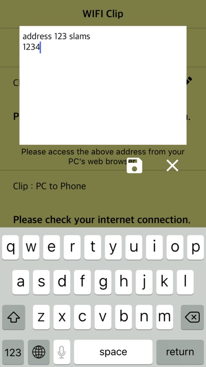 WIFI Clip - Send Clipboard