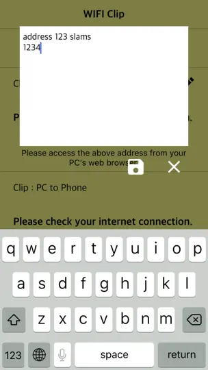 WIFI Clip - Send Clipboard iPhone Screenshot 3