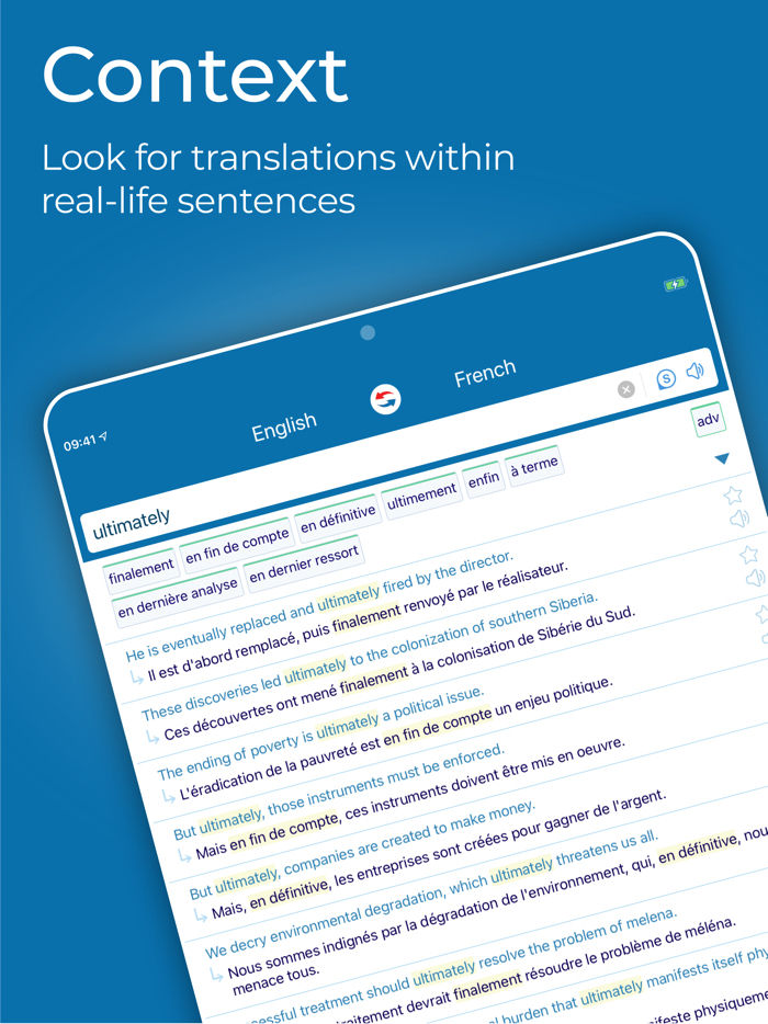 Reverso translate and learn
