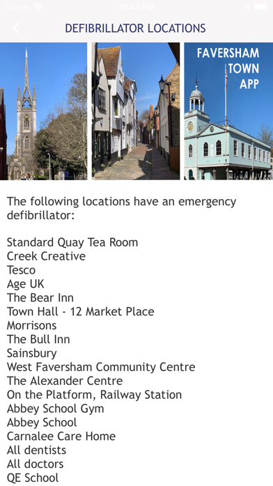 FTA - Faversham Town App screenshot 3