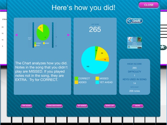 Screenshot #5 pour Play Along Keys  piano karaoke