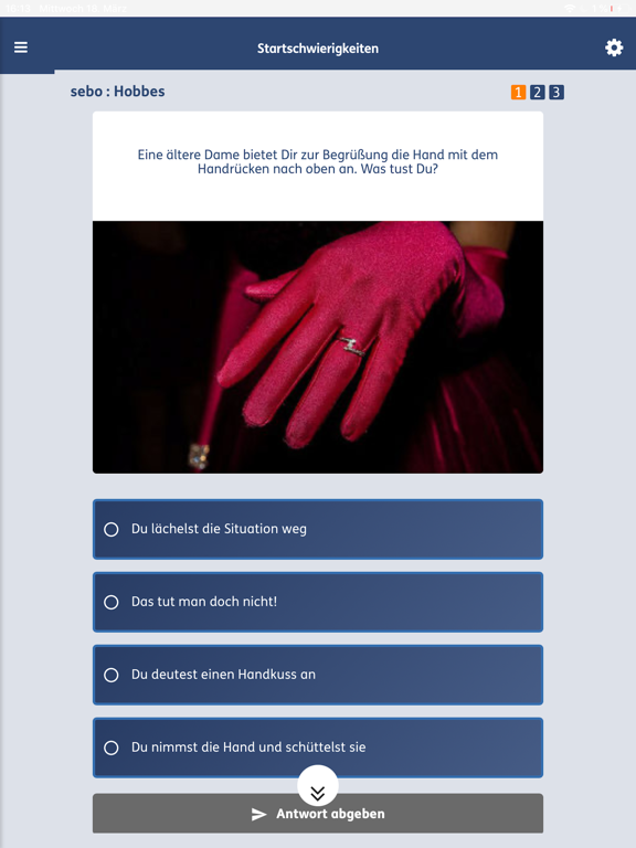 equeo QD Plus iPad screenshot
