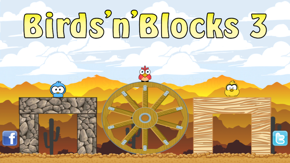 #1. Birds and Blocks 3 (iOS) 由: Sprakelsoft GmbH
