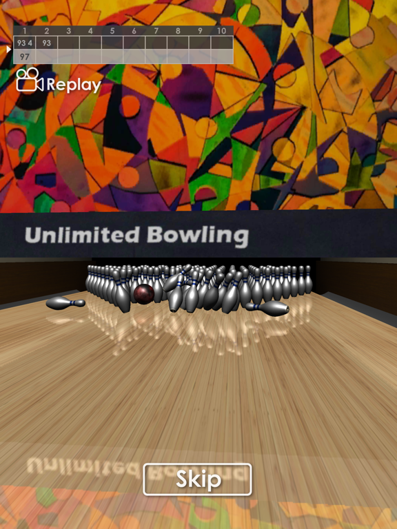 Unlimited Bowling iPad screenshot 4 - Games app