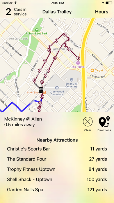 Dallas Trolley Screenshot 3 - AppWisp.com Dallas Trolley Screenshot 3 - AppWisp.com