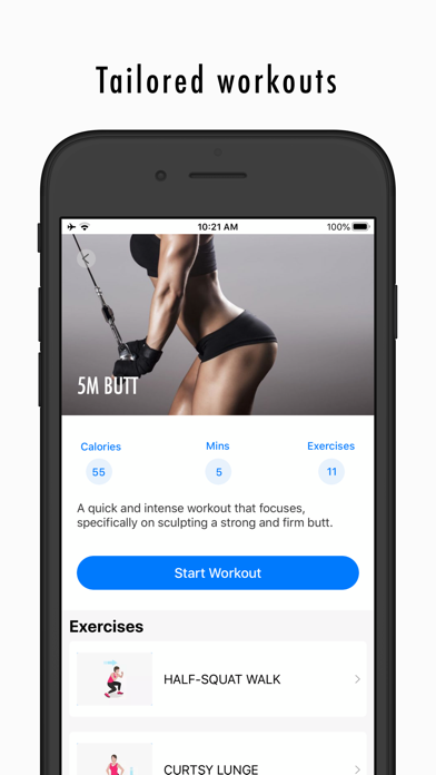 Screenshot #3 pour FitHer - Workout for Women
