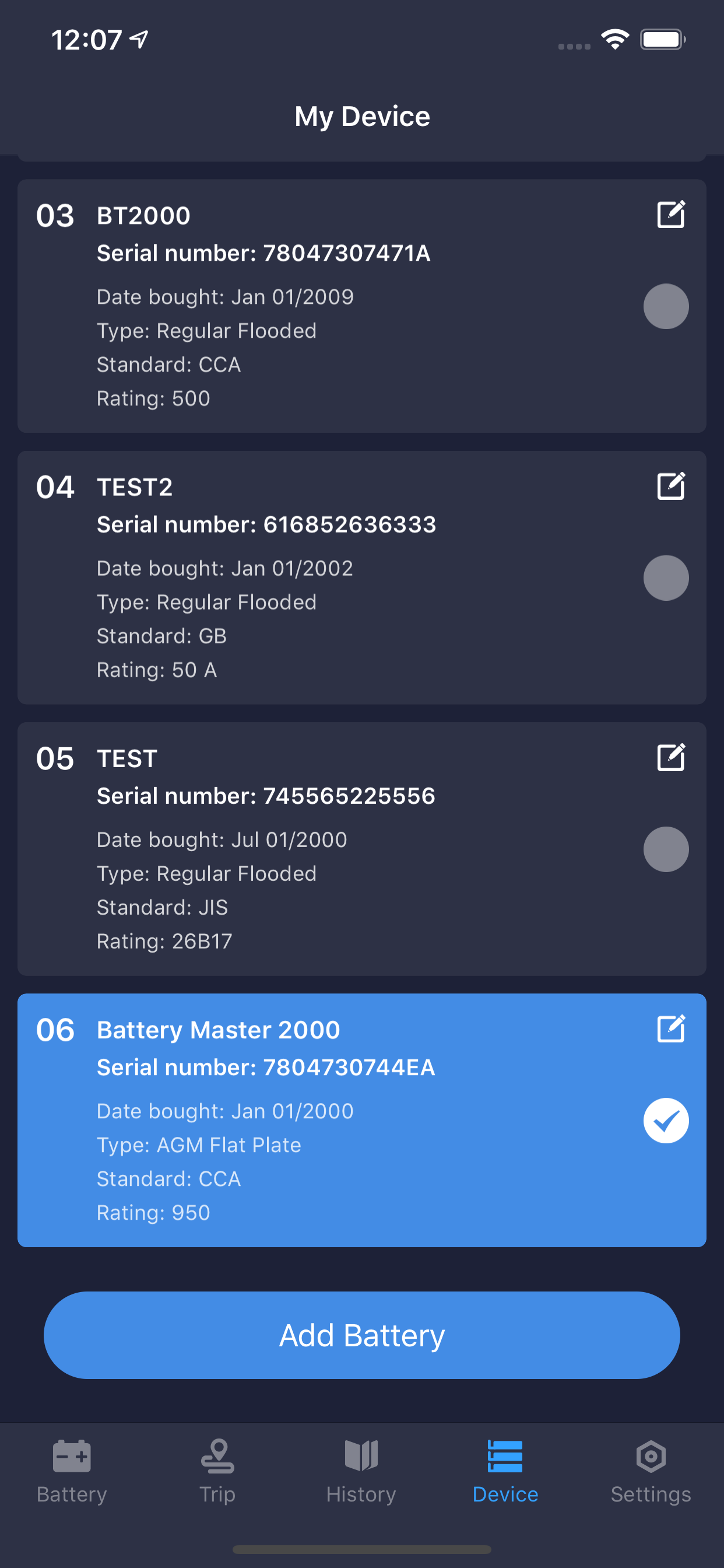 Battery Master 12V screenshot 7