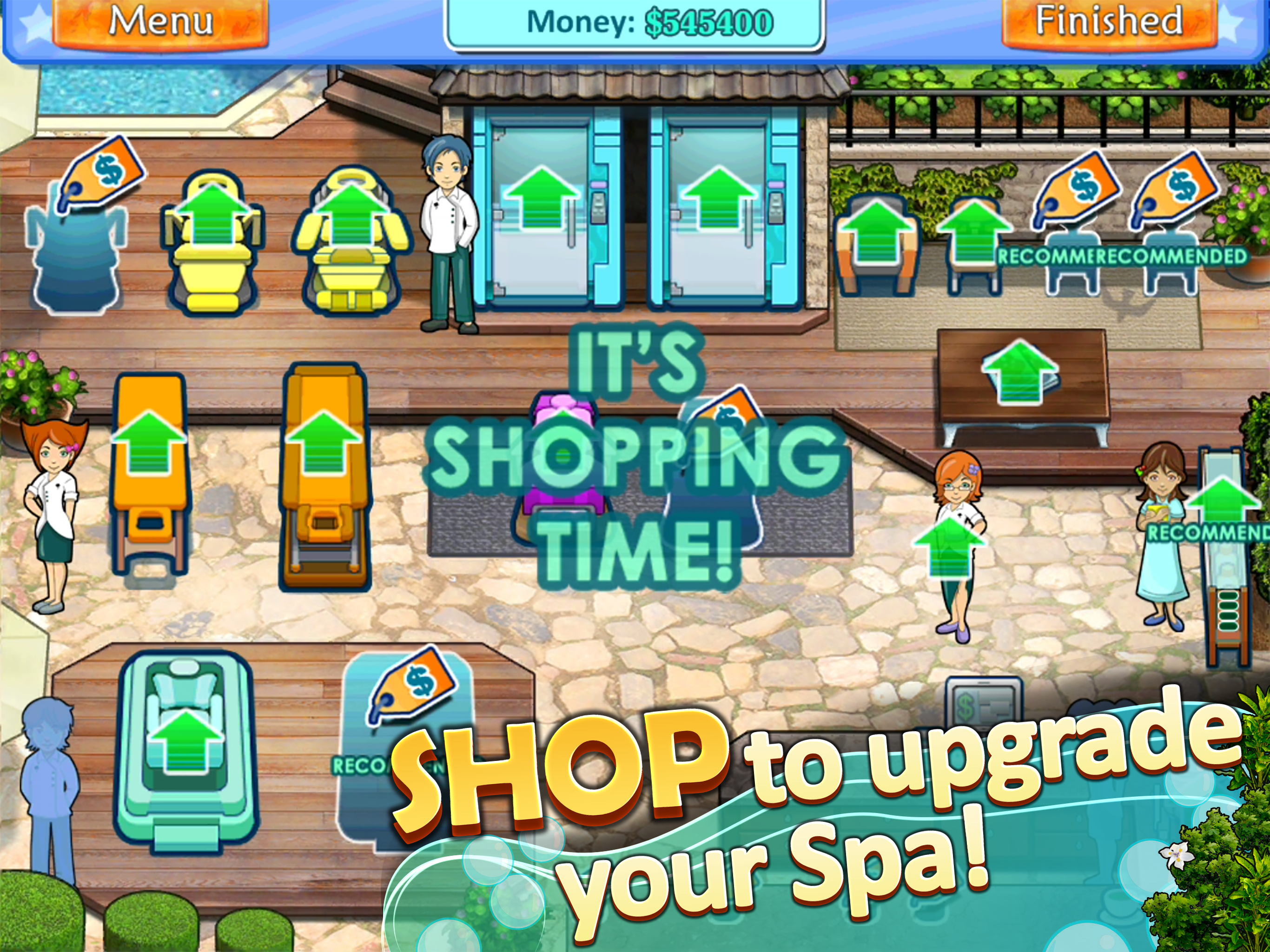 Sally's Spa HD screenshot 3