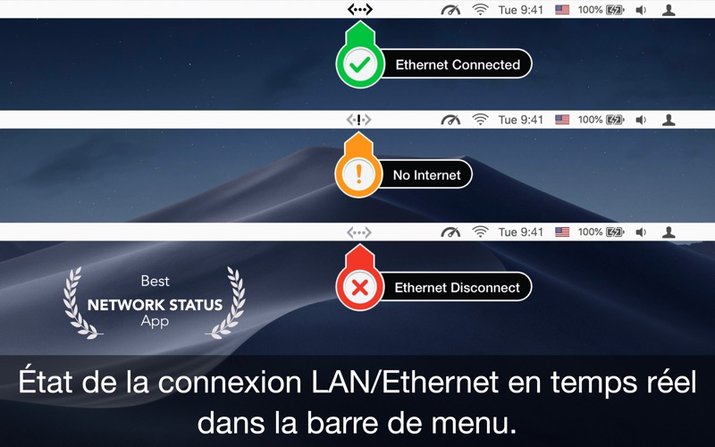 Screenshot #1 pour Ethernet Status