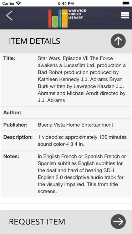 Warwick Public Library