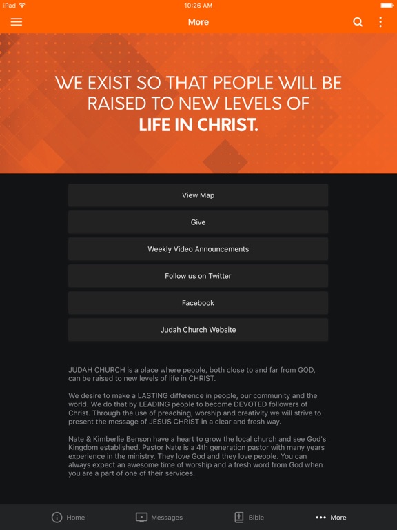 Screenshot #6 pour Judah Church App.