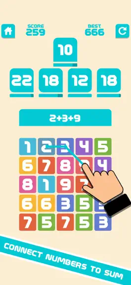 Game screenshot Quick sum-maths challenge game apk