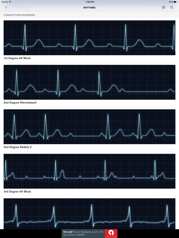 Screenshot #4 pour Instant ECG - Mastery of EKG