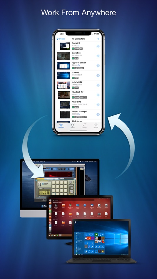 #3. Remotix VNC, RDP & NEAR (iOS) 由: Acronis, Inc.