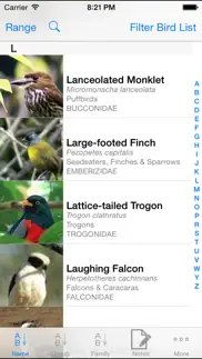 panama birds field guide iphone screenshot 1