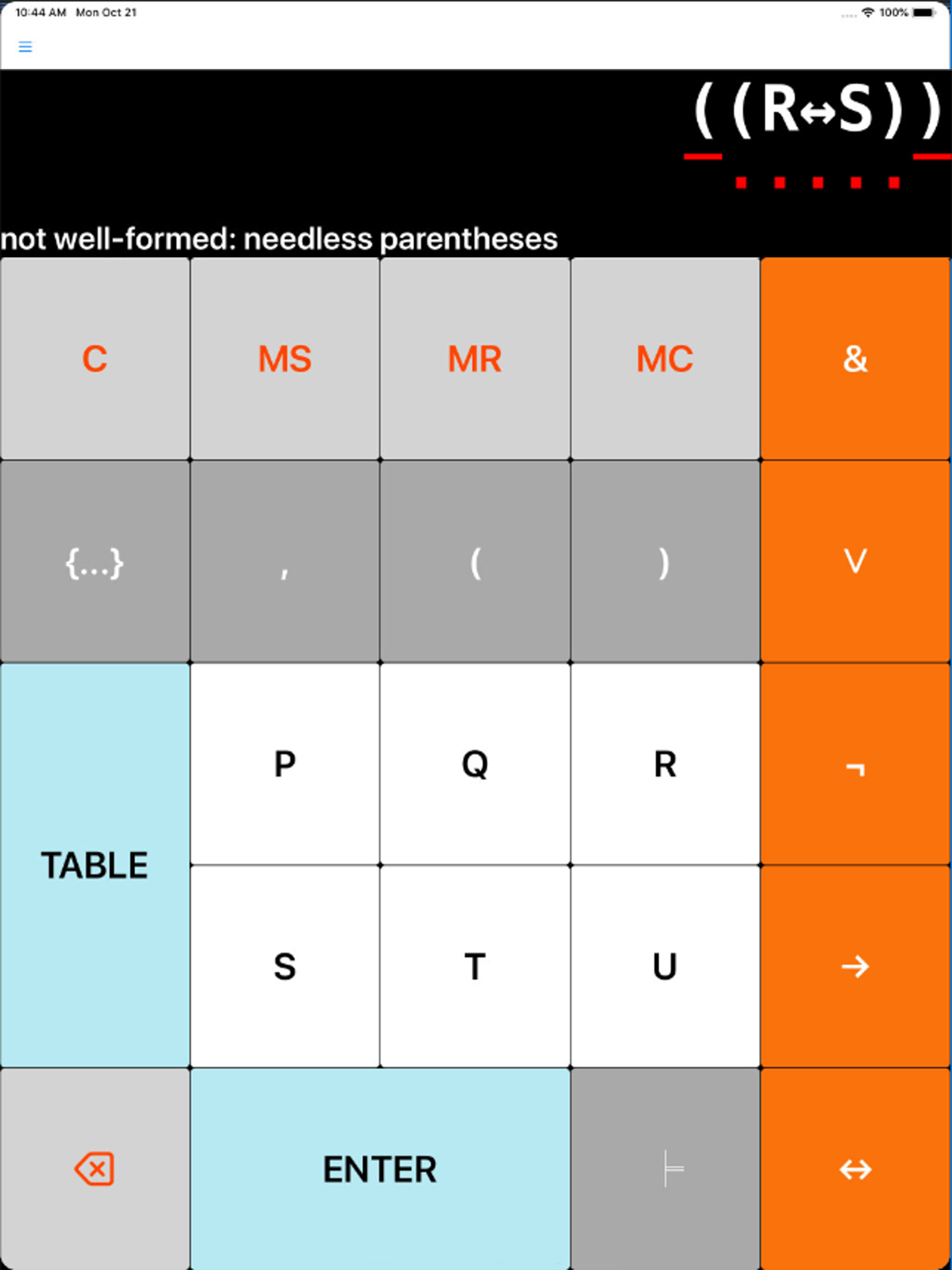 The Logic Calculator