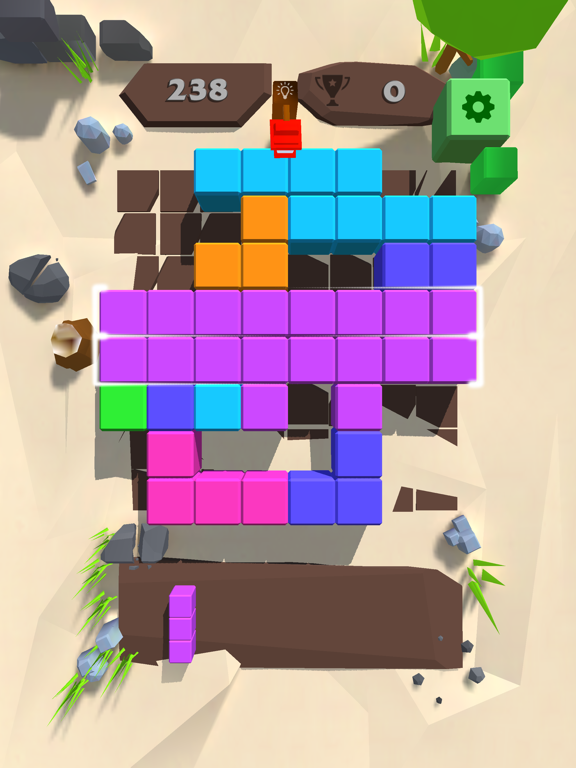 Screenshot #5 pour Block Puzzle: Classic 3D