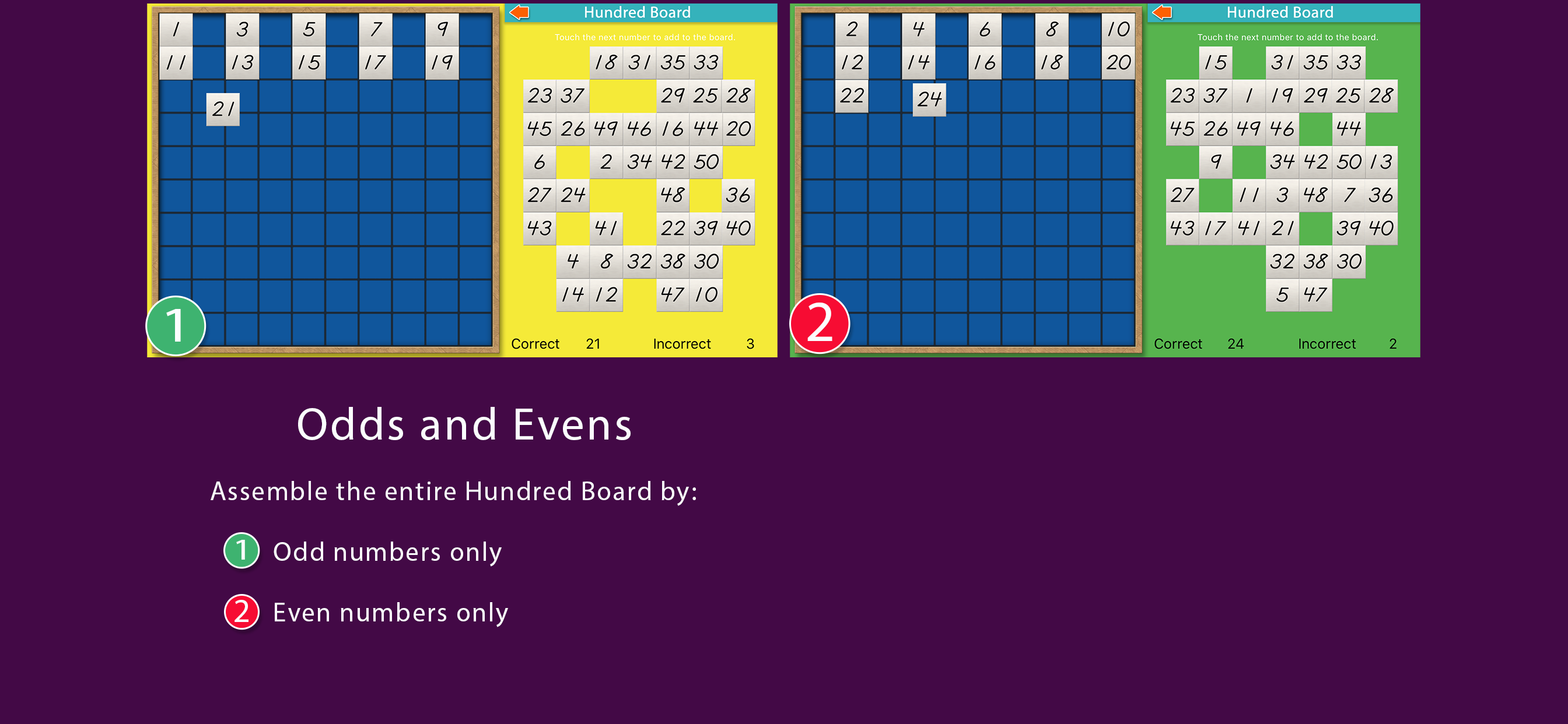Hundred Board -Montessori Math