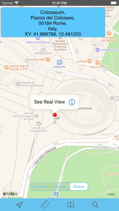 Screenshot #1 pour Streets Viewer Real Time Photo