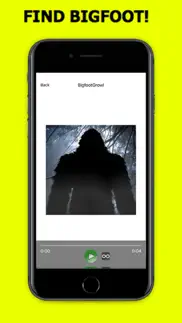 bigfoot calls & big foot sound iphone screenshot 1