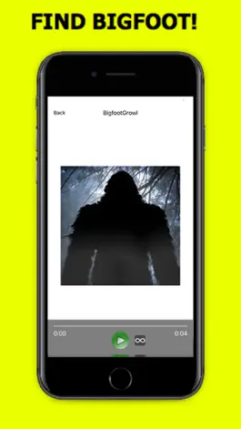 Game screenshot Bigfoot Calls & Big Foot Sound mod apk