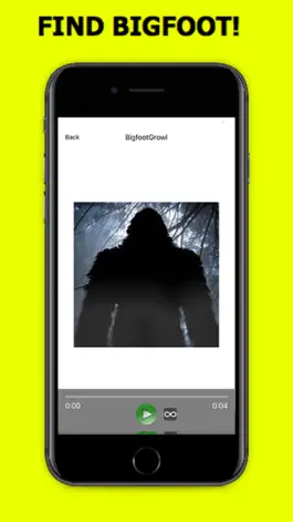 Game screenshot Bigfoot Calls & Big Foot Sound mod apk