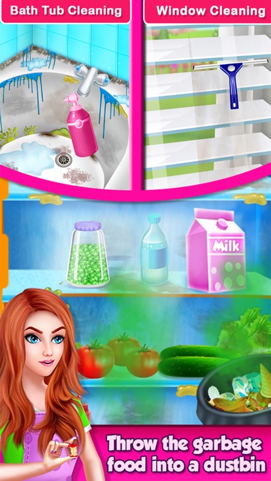 Screenshot #1 pour MagicWomen House Cleaning Game