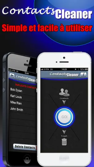 Capture d'écran de Contacts Cleaner Pro sur iPhone 1