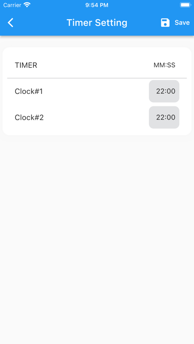 Amath Clock Screenshot