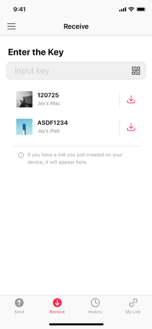 ‎Send Anywhere - File Transfer Screenshot
