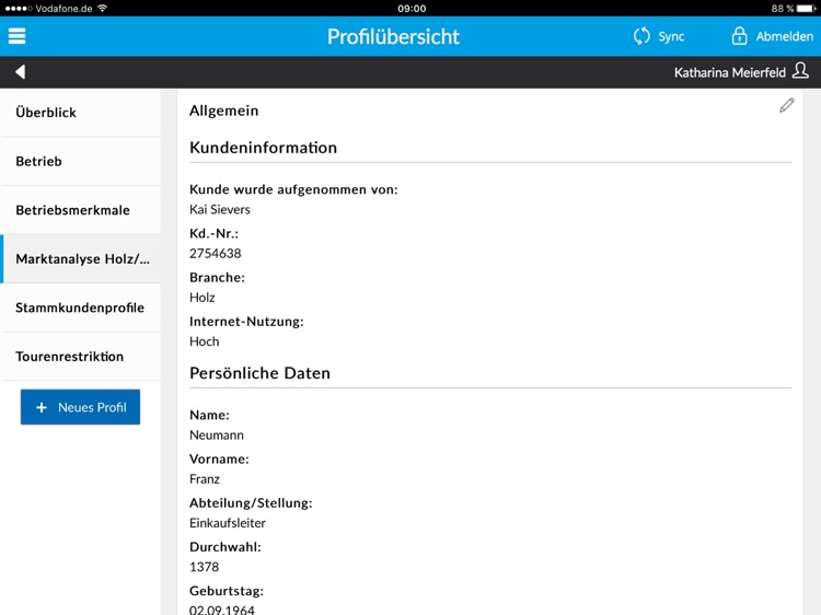 Info - gevis ERP screenshot-3