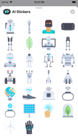 AI Stickers for iMessage screenshot