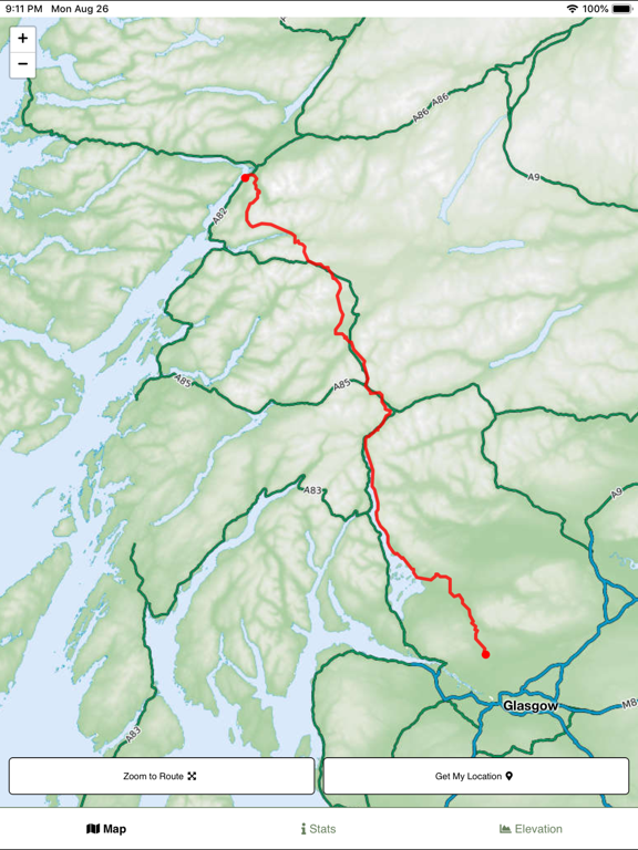 Screenshot #4 pour West Highland Way Map