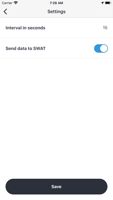 SWAT GPS Logger screenshot 3