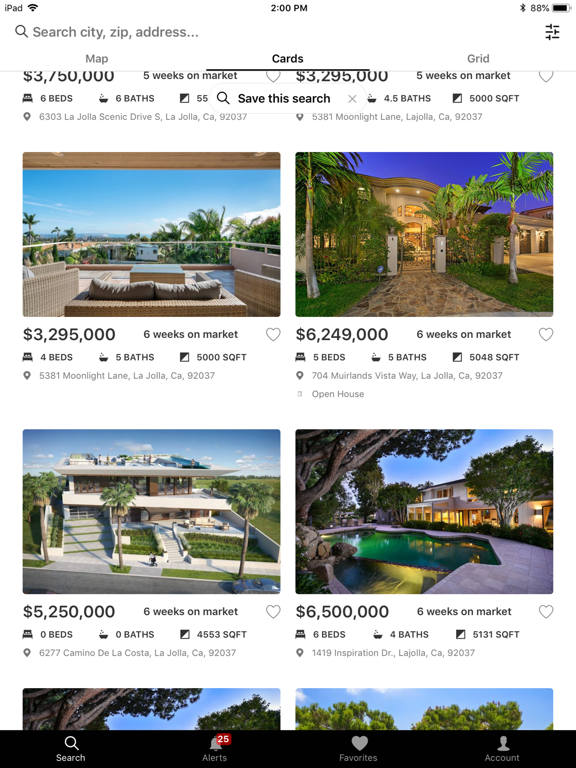 Oceanfront Luxury Homes iPad screenshot 2 - Lifestyle app