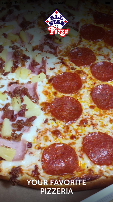 All Star Pizza Miami iPhone screenshot 1 - Food & Drink app