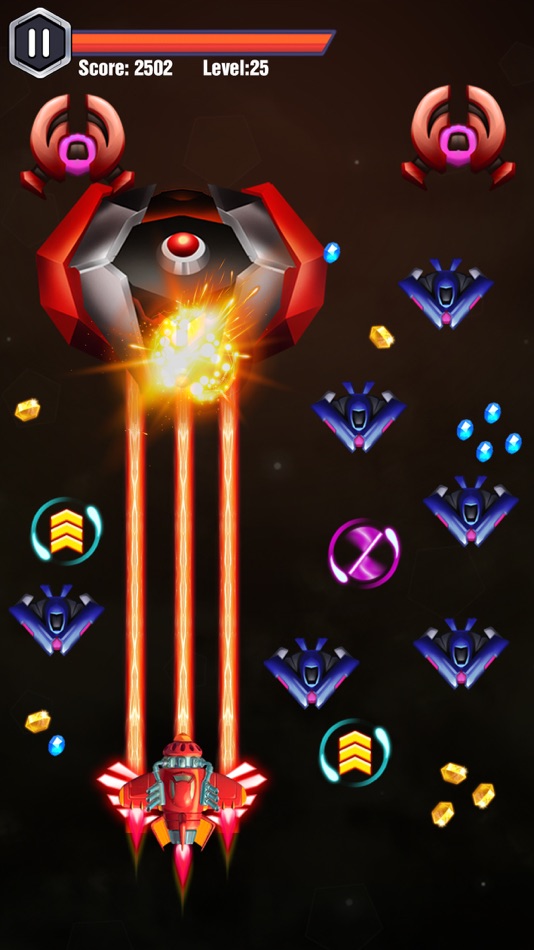 #4. Galaxy Shooter - Space Attack (iOS) 由: Quang Bui