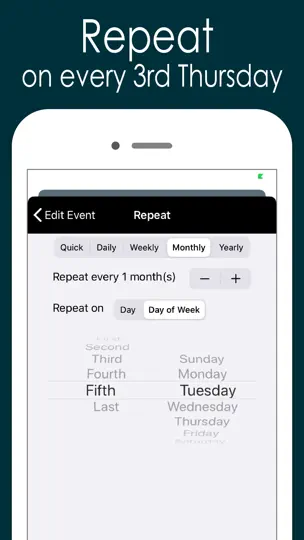 Captura de pantalla de Calendario Awesome(Lite) en iPhone 8