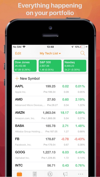 Seeking Alpha Portfolio