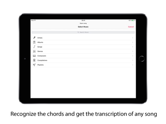 Chord Pickout iPad app afbeelding 3