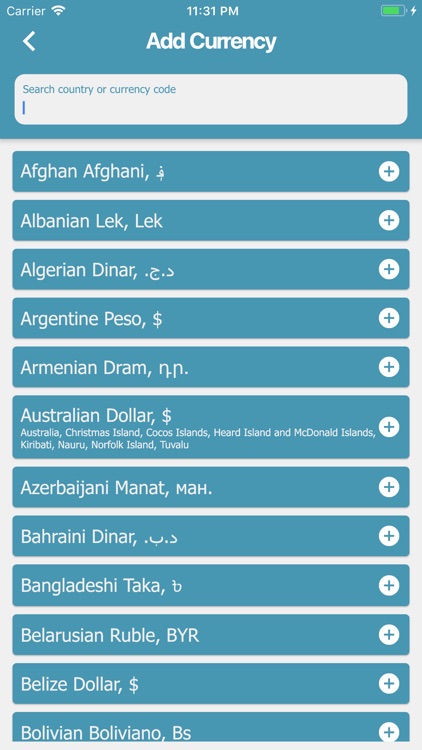 TravelRates - Money Converter